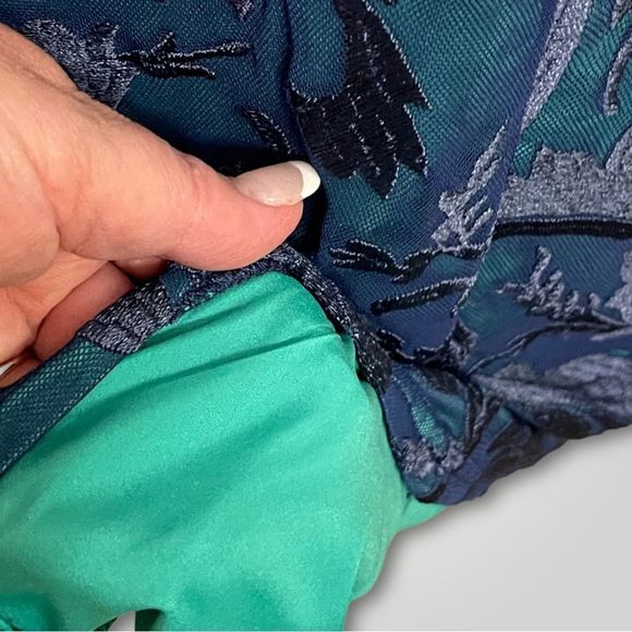 ☀️☀️☀️ JS Celestial Embroidered Cocktail Dress Size 4 - Picture 10 of 11